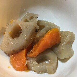 人参とれんこんの煮物